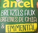 Bretzels aus graines de chia et emmental