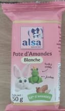 Pate d'amande Blanche