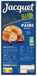 Petits Pains Nature BIOx6 300G