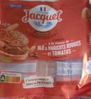Burgers farine blé haricots rouges tomates