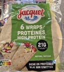 6 wraps protéines high protein