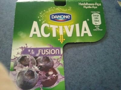 Activia Fusion Myrtille Açaï