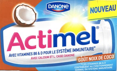 Actimel goût Noix de Coco