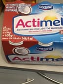 Actimel goût noix de coco