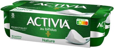 Activia bifidus nature 125 g x 8