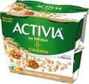 Activia bifidus cereales saveur noix 120 g x 4