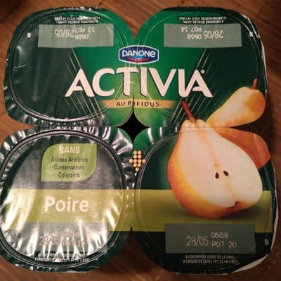 Activia au bifidus Poire