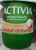 Activia saveur noisette