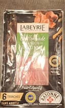 Chiffonnade de jambon de Bayonne