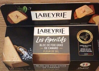 Bloc de foie gras de canard fleur de sel