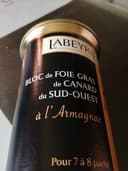 Bloc foie gras de canard à l'armagnac