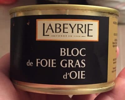 Bloc de foie gras d'oie