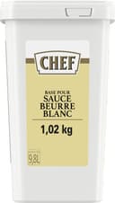 Base pour Sauce Beurre Blanc CHEF Boîte de 1,02 kg pour 9,8 L
