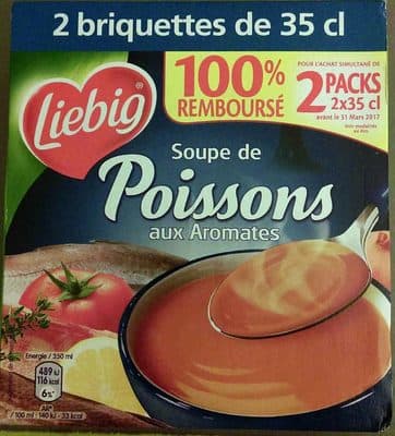 Soupe de poissons aux arômates