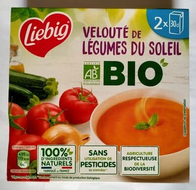 bio velouté de légumes du soleil