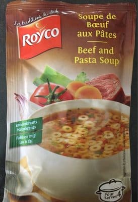 Soupe de boeuf aux pâtes