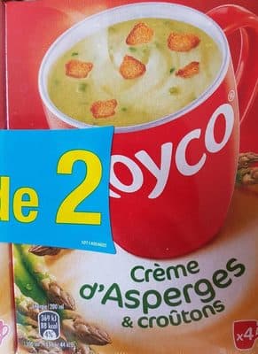 Crème d'Asperges et croûtons