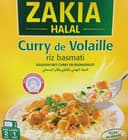 Curry de Volaille riz basmati - Halal