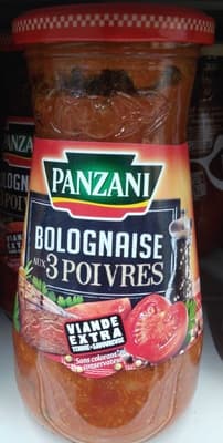 Bolognaise aux 3 poivres