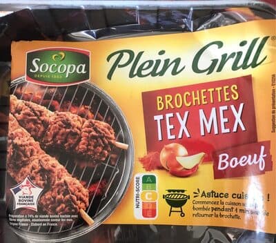 Brochettes tex mex