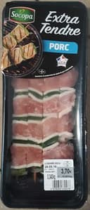 Brochettes extra tendre porc