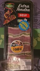 Brochettes de boeuf extra-tendres