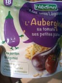 L'aubergine sa tomate et ses petites pâtes