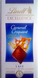 Excellence - Caramel croquant, lait aux éclats de fin caramel