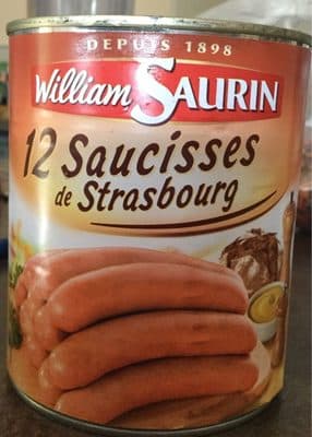12 saucisses de strasbourg
