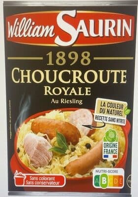 Choucroute royale au Riesling