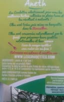 Aneth Crudette barquette de
