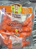 Baby Carottes à croquer sauce ciboulette