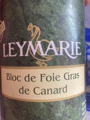 Bloc de foie gras de canard