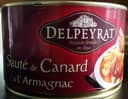 Delpeyrat Sauté De Canard à L'armagnac