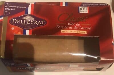 Bloc de Foie Gras de Canard Classic avec morceaux