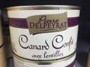 Canard Confit aux Lentilles