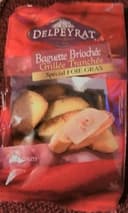Baguette briochée grillée  tranchée