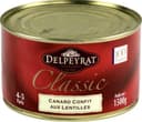 Canard confit aux lentilles