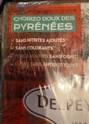 Chorizo doux des pyrénées
