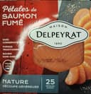Pétales de saumon fumé