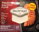 Pétales de saumon fumé
