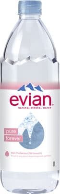Evian - Natural Mineral Water