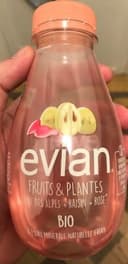 Fruits & Plantes à l'eau minérale naturelle