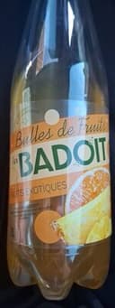 Eau gazeuse Bulles de fruits aromatisée fruits exotiques