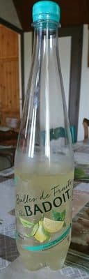 Bulles de fruits citron et touche de menthe