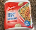 Crispy fried onions