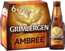 Grimbergen Bière d'Abbaye 6X25CL GRIMBERGEN AMBREE 6.5 DEGRE ALCOOL