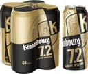 Kronenbourg 4X50CL CAN KRONENBOURG 7,2 BLONDE 7.2 DEGRE ALCOOL