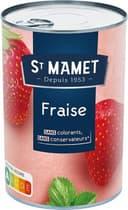 Fraises au sirop sans conservateurs
