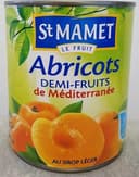 Abricots demi-fruits de Méditerranée